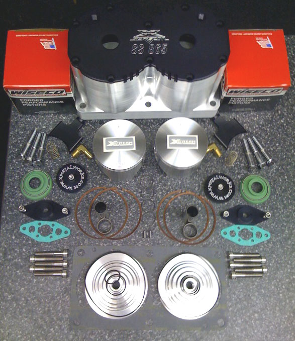 SS900 Billet Top End Kit - Stock Stroke - Click Image to Close